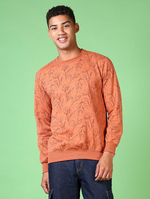 men long sleeves printed sweatshirt - 21645102 - Very Small Image - 1