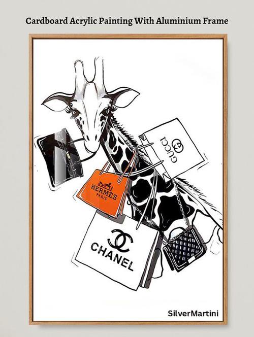 luxury quirky art wall painting - 21645369 - Very Small Image - 1