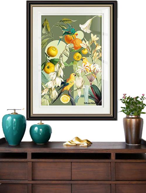 luxury bloom nature art wall painting - 21645376 - Very Small Image - 1