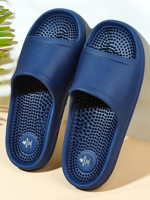 men solid acupressure flip flops - 21645391 - Very Small Image - 1