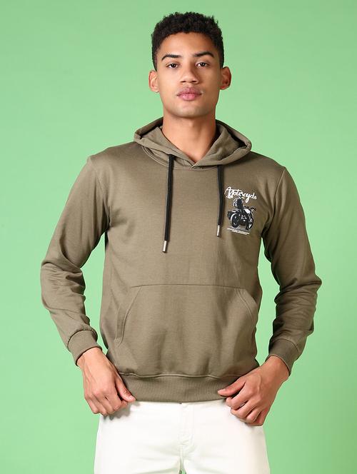 men long sleeves front & back print sweatshirt - 21646069 - Very Small Image - 1