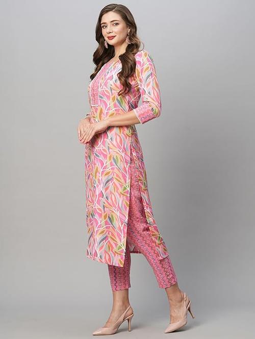 women there quarter sleeve staright kurta - 21647371 - Very Small Image - 1