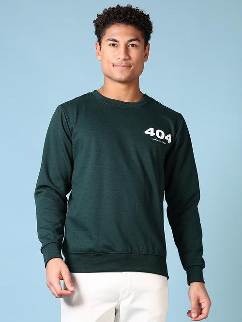 men long sleeves front & back print sweatshirt - 21648543 - Very Small Image - 1