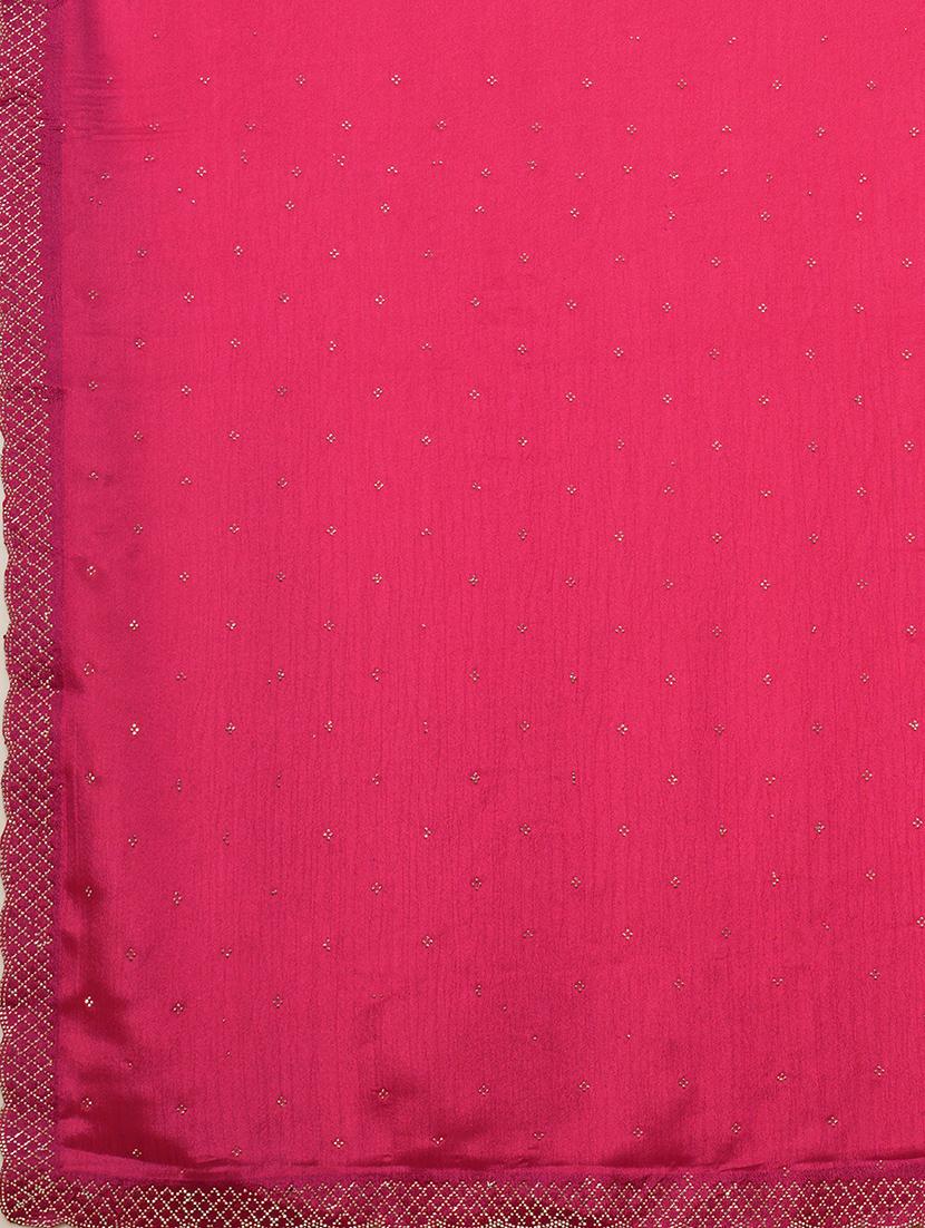 women emblellished bordered saree - 21649496 - Standard Image - 5