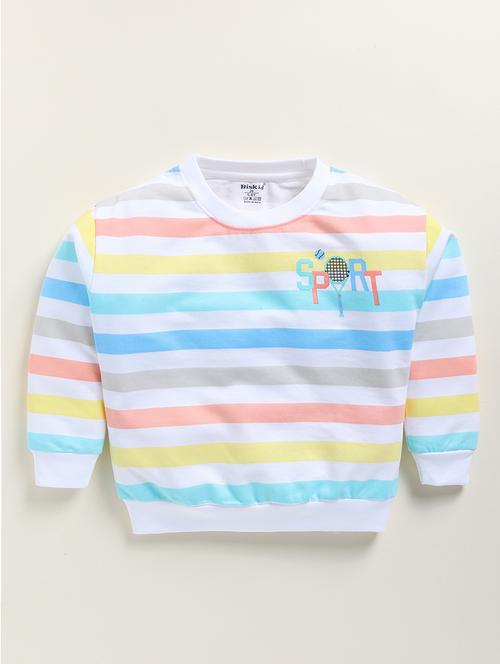 boys striped long sleeve sweatshirt - 21649621 - Very Small Image - 1