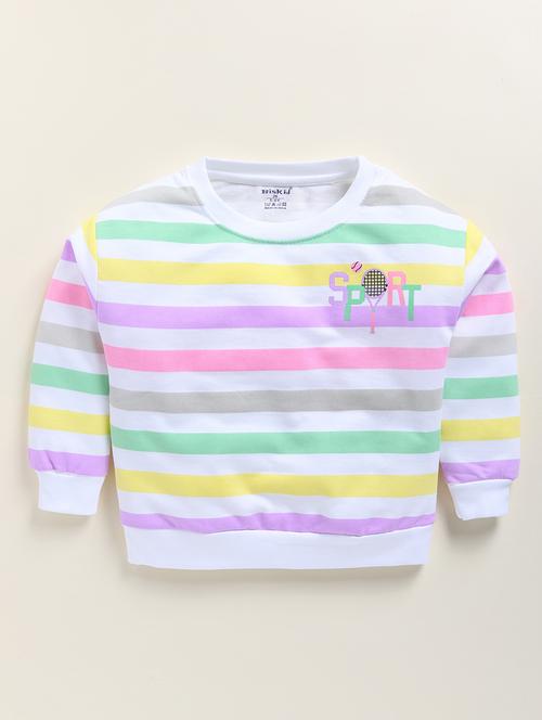 kids long sleeves striped sweatshirt - 21649656 - Very Small Image - 1
