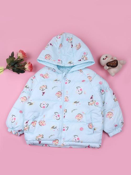 kids printed hooded jacket - 21653197 - Very Small Image - 1