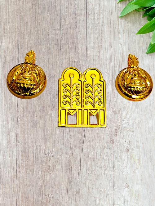 women traditional gold plated mangalsutra charms - 21653599 - Very Small Image - 1