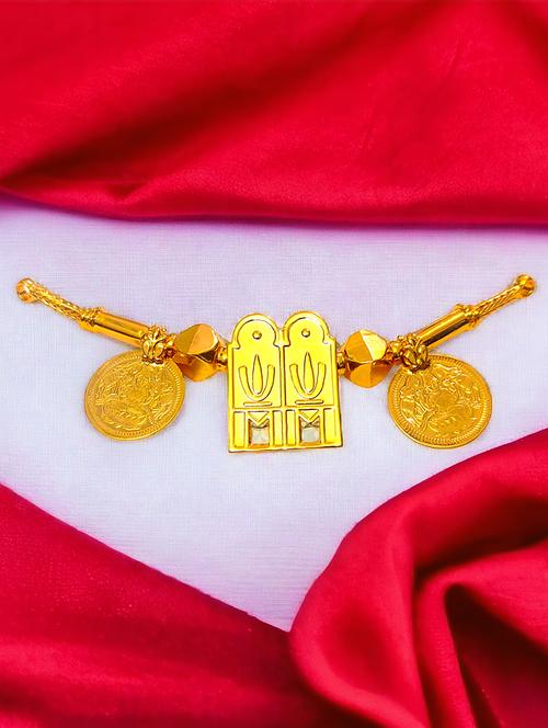 women gold plated traditional managalsutra - 21653608 - Very Small Image - 1