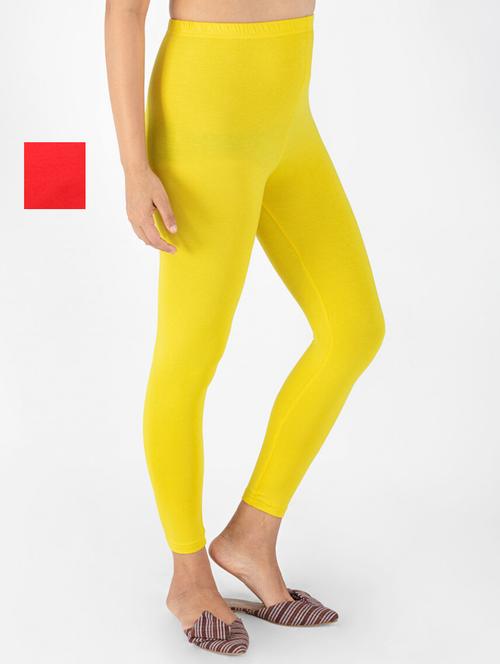 women pack of 2 solid legging - 21660699 - Very Small Image - 1