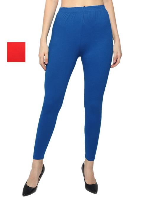 women pack of 2 solid legging - 21660702 - Very Small Image - 1