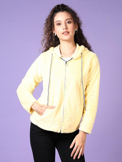 women long sleeves plain sweatshirt - 21661155 - Very Small Image - 1