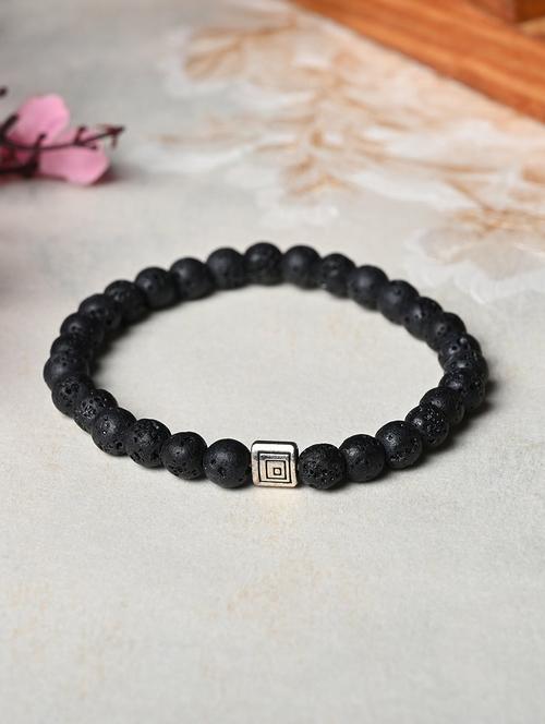 women crystal obsidian beads bracelet - 21661249 - Very Small Image - 1
