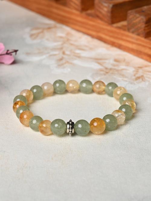 women crystal obsidian beads bracelet - 21661250 - Very Small Image - 1