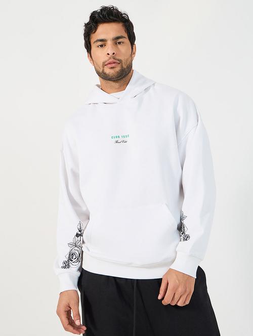 men long sleeves placement print sweatshirt - 21662670 - Very Small Image - 1