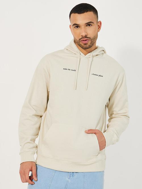 men chest print long sleeve sweatshirt - 21662674 - Very Small Image - 1