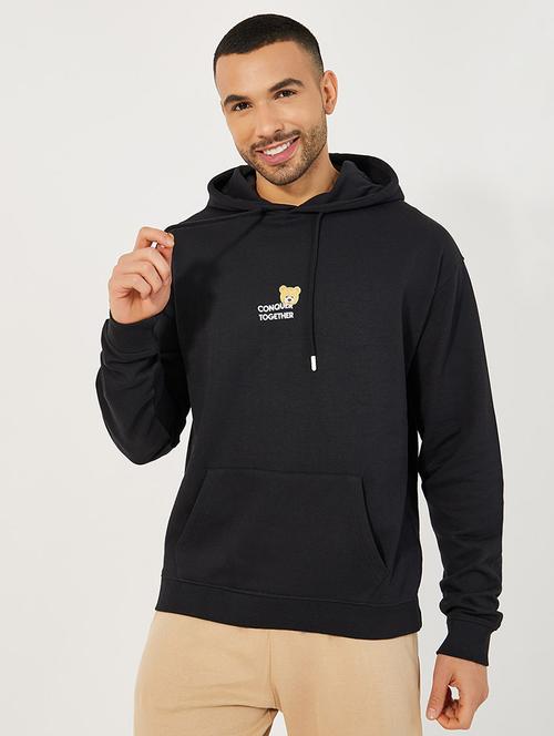 men front & back print long sleeve sweatshirt - 21662677 - Very Small Image - 1