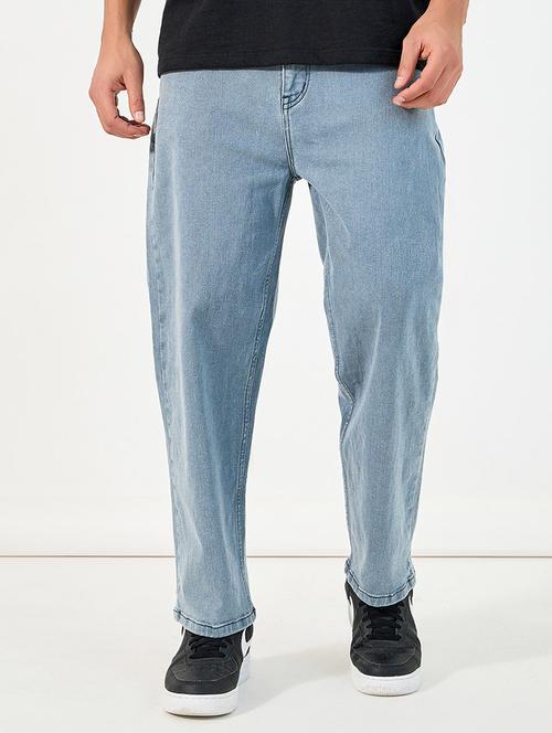 men light blue plain jeans - 21662739 - Very Small Image - 1