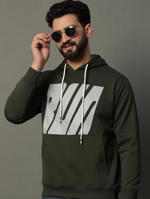men long sleeve chest print sweatshirt - 21662896 - Very Small Image - 1