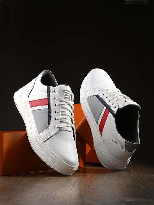 men white lace up shoes - 21663055 - Very Small Image - 1