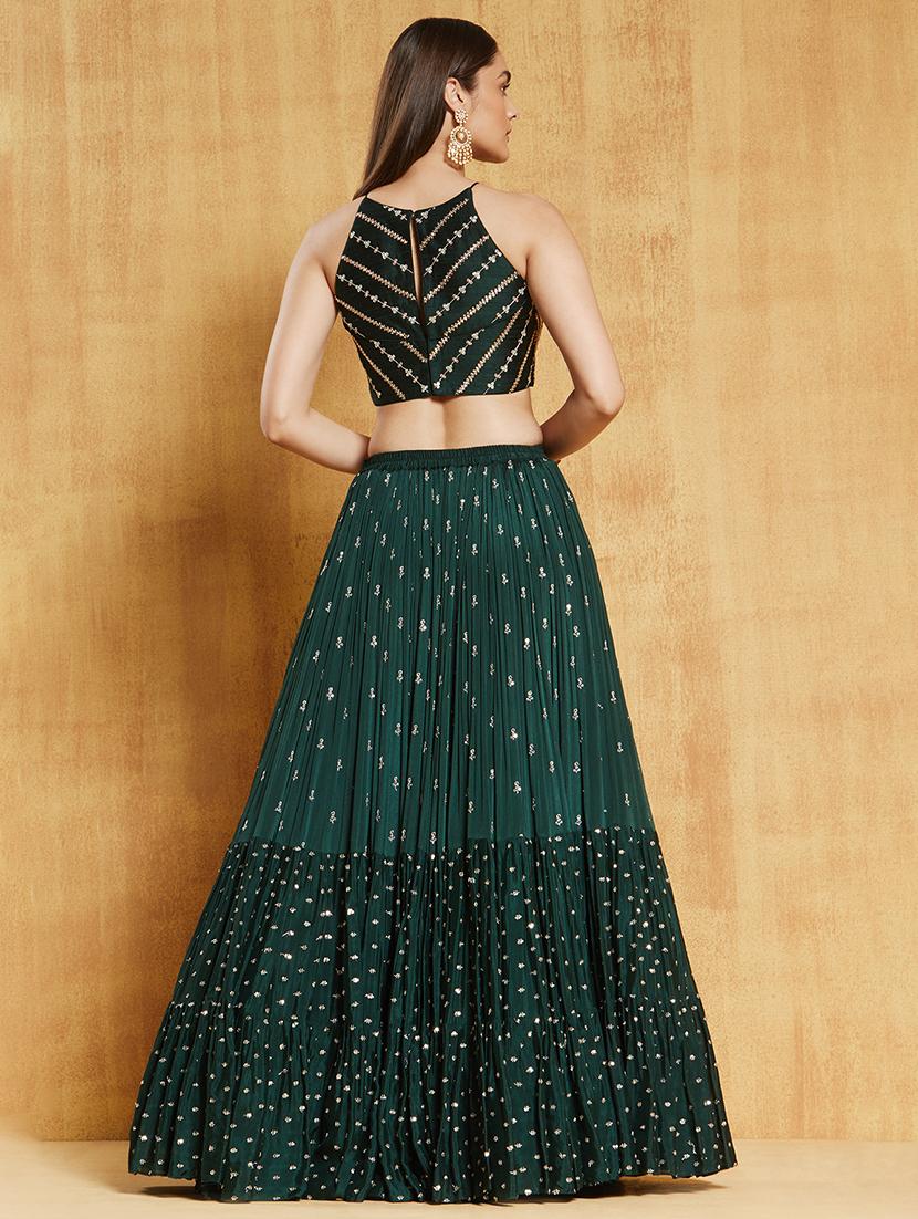 women embroidered lehenga choli set with dupatta - 21663520 - Zoom Image - 2