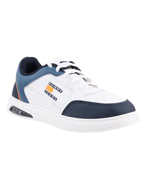 men blue lace up sneakers - 21664021 - Very Small Image - 1