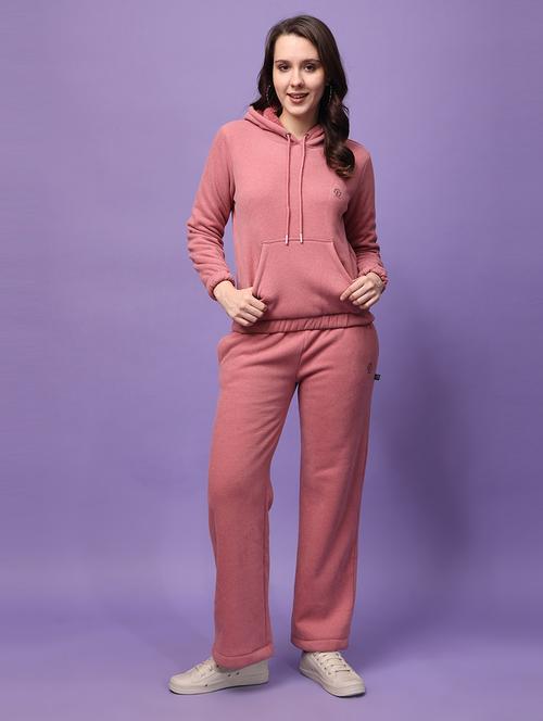 women peach solid winter wear co-ords set - 21664121 - Very Small Image - 1