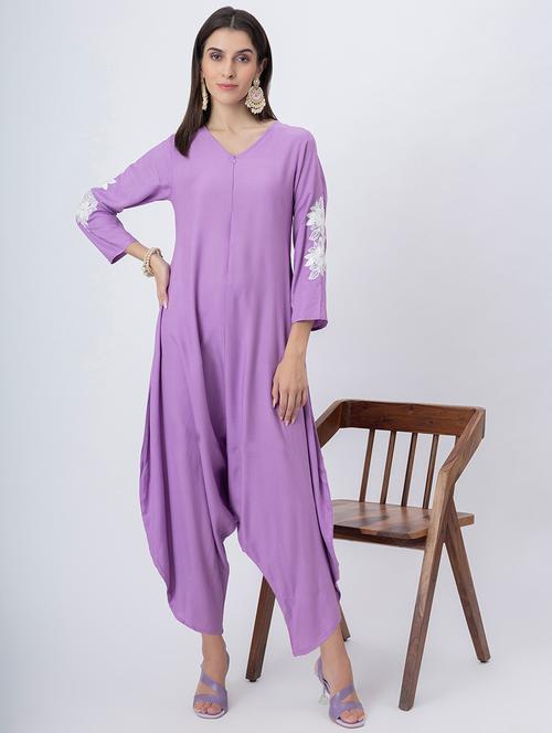 women lace detailed full length jumpsuit - 21666937 - Very Small Image - 1