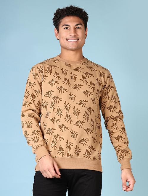 men all over print long sleeve sweatshirt - 21667570 - Very Small Image - 1