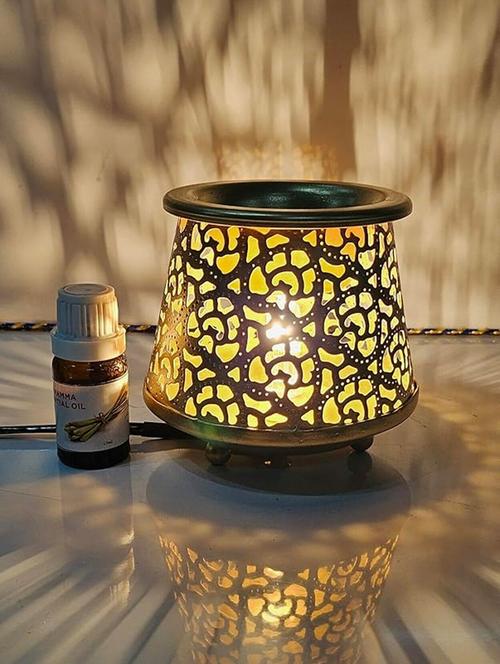 decorative moroccan-style electric oil burner - 21669401 - Very Small Image - 1