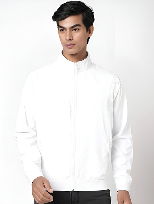 men long sleeve plain casual jacket - 21672116 - Very Small Image - 1