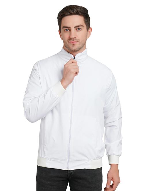 men long sleeve plain casual jacket - 21672120 - Very Small Image - 1