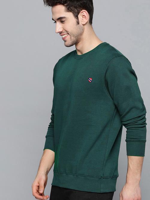 men long sleeve plain sweatshirt - 21672183 - Very Small Image - 1