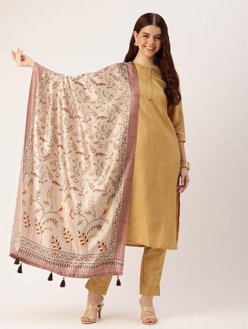 women floral printed dupatta - 21672865 - Very Small Image - 1