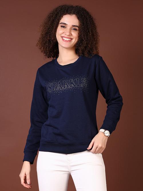 women embellished long sleeves sweatshirt - 21675035 - Very Small Image - 1