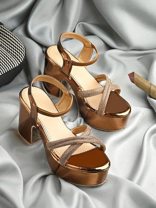 women embellished ankle strap sandal - 21676015 - Very Small Image - 1