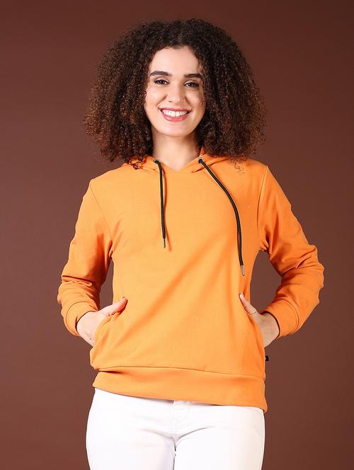 women long sleeves plain sweatshirt - 21676207 - Very Small Image - 1