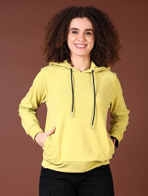 women long sleeves plain sweatshirt - 21676214 - Very Small Image - 1