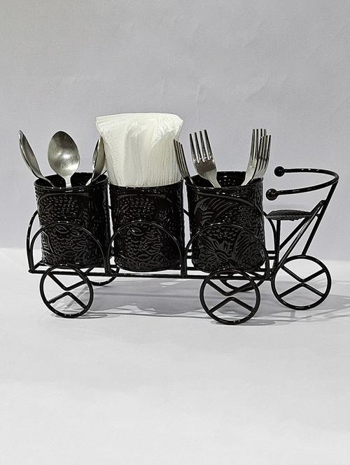 cutlery holder spoon and tissue holder - 21676481 - Very Small Image - 1