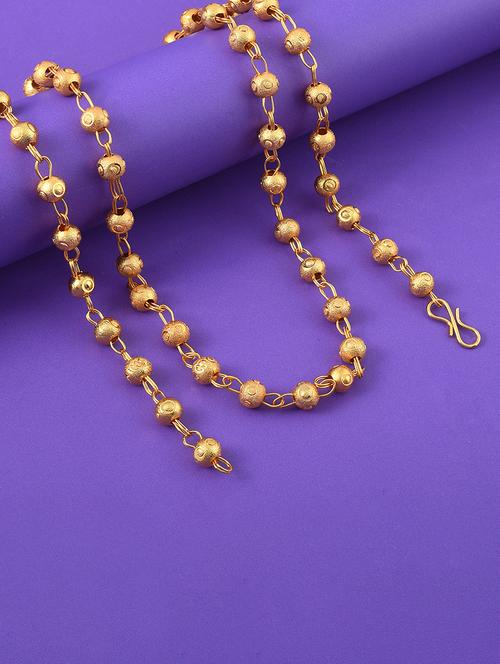 gold plated long chain - 21676494 - Very Small Image - 1
