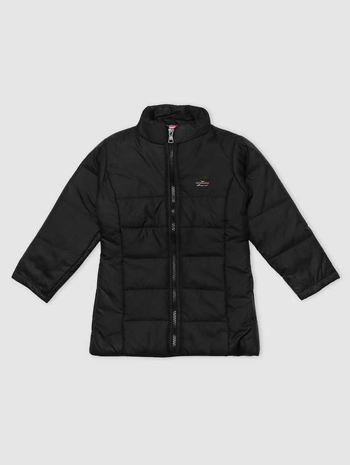 kids long sleeves solid quilted jackets - 21678459 - Very Small Image - 1