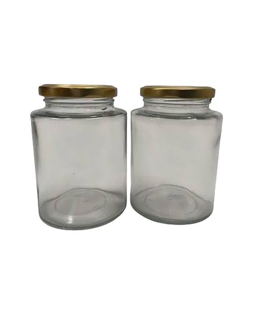 glass storage jar set of 2 - 21678471 - Very Small Image - 1