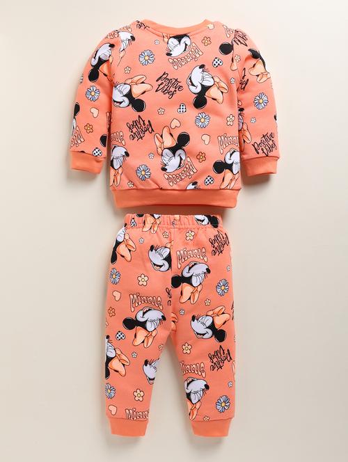 girls floral printed top and bottom set - 21678581 - Very Small Image - 1