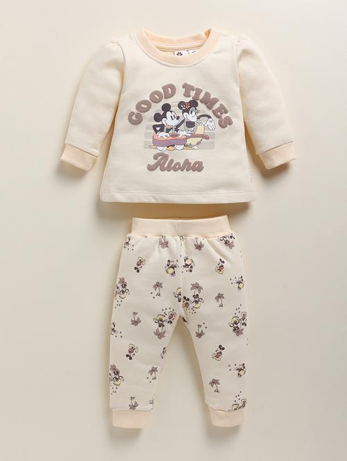 girls floral printed top and bottom set - 21678587 - Very Small Image - 1