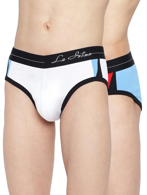men solid hipster briefs combo - 21679709 - Very Small Image - 1