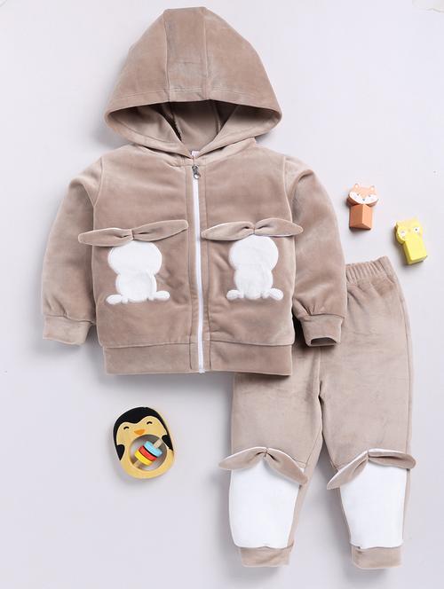 boys color block winterwear full length set - 21680639 - Very Small Image - 1