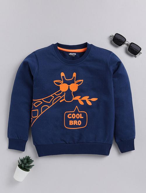 kids printed long sleeves sweatshirt - 21680844 - Very Small Image - 1