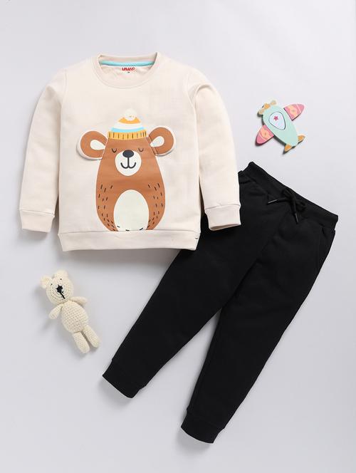 boys t-shirt & jogger casual wear twin set - 21680958 - Very Small Image - 1