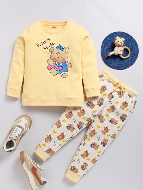 boys t-shirt & jogger casual wear twin set - 21680960 - Very Small Image - 1