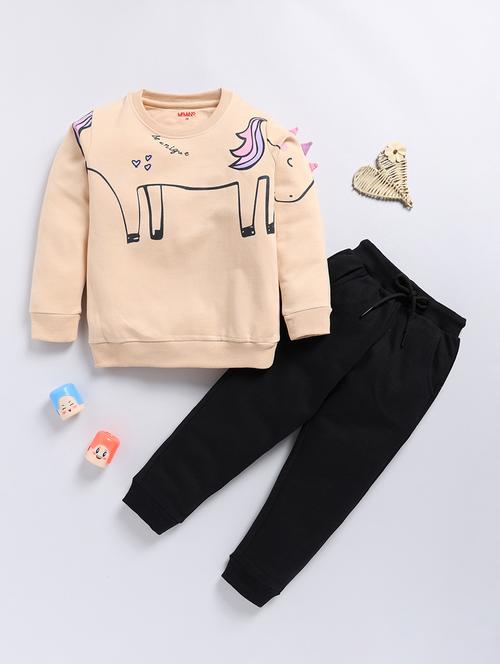 boys t-shirt & jogger casual wear twin set - 21680970 - Very Small Image - 1